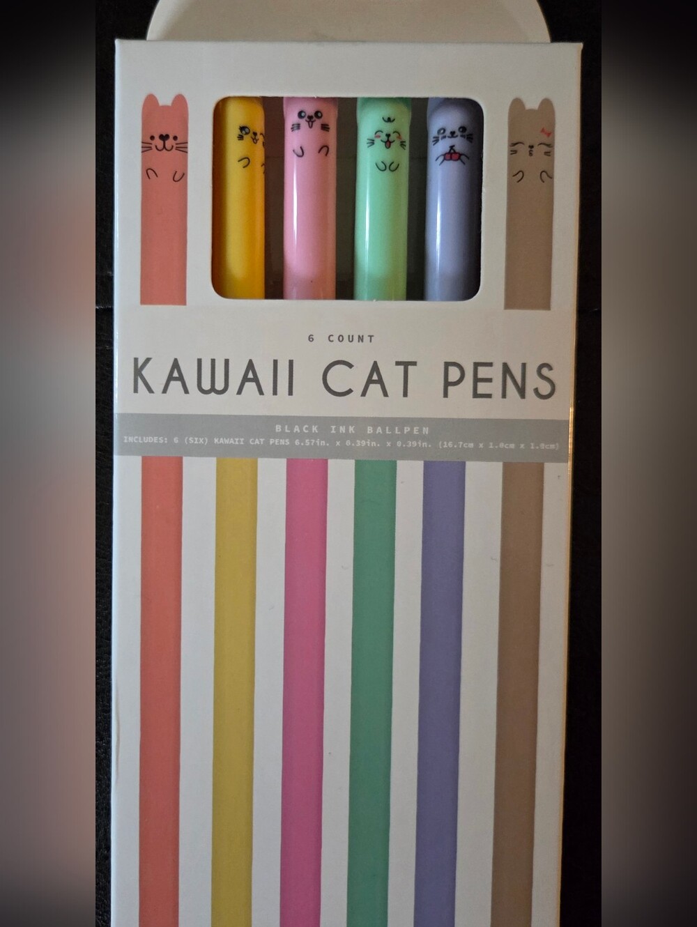 NWT Kawaii Cat Pens